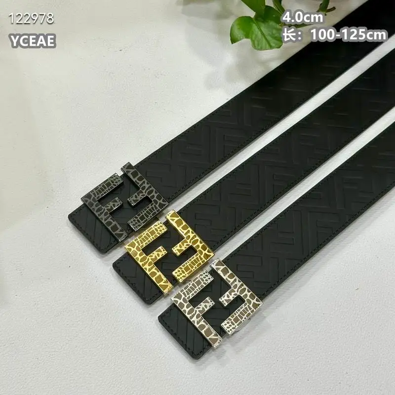 Fendi belt 40mmX100-125cm  8L79